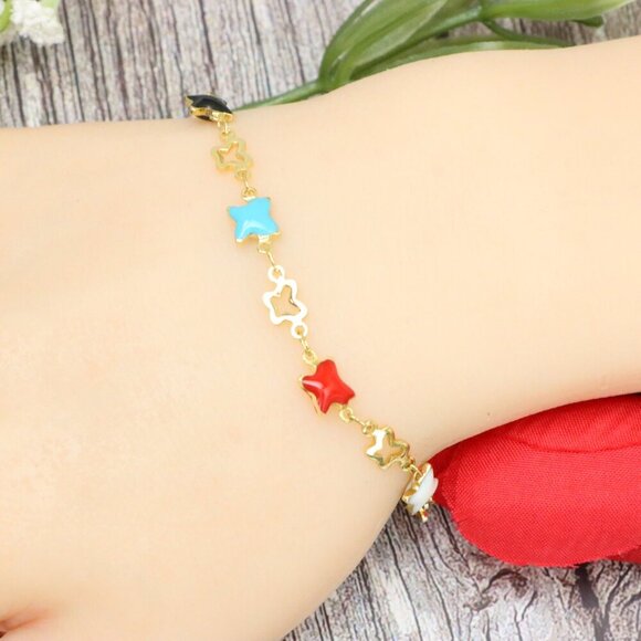 "Trendy Handmade Bracelet – A Stylish Gift for Women & Girls, MAR091920 - Picture 5 of 10